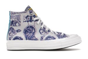 Converse Chuck Taylor All-Star 70s Hi Chinatown Market x Batman White Mouse/White-Purple (167512C)