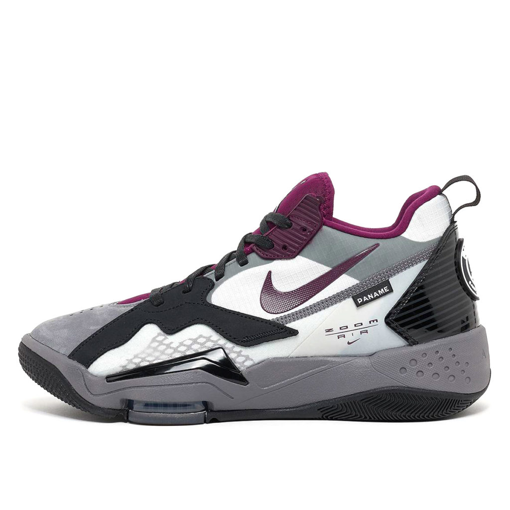 Jordan Zoom 92 PSG Paris Saint-Germain Light Graphite/Neutral Grey-Black-Bordeaux (DA2554-006)