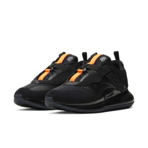 Nike  Air Max 720 Slip OBJ Black Black/Team Orange-Black (DA4155-001)