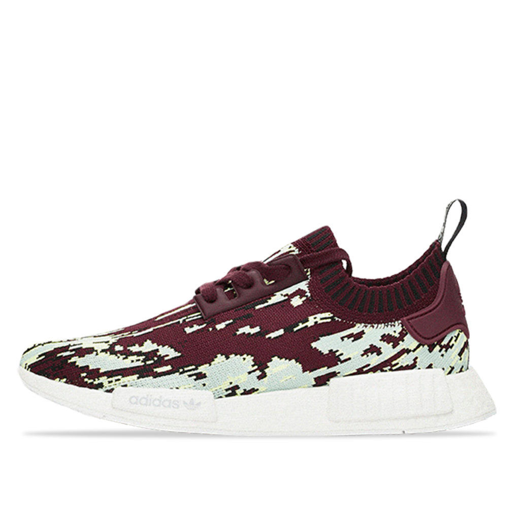 adidas NMD R1 SNS Datamosh 2.0 Maroon Maroon/Core Black/Blush Green (DB2843)