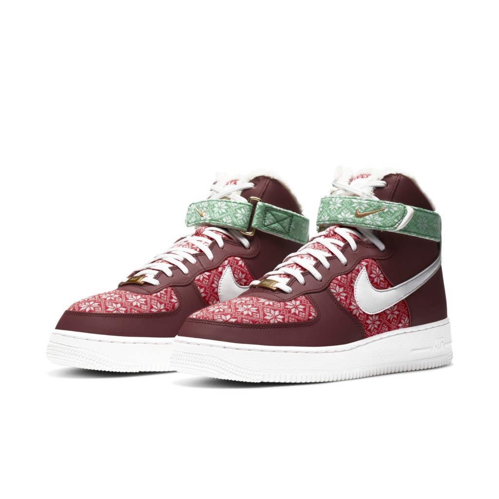 nike christmas air force 1