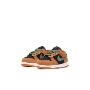 Nike Dunk Low Ceramic 2020 (TD) Black/Ceramic-Nori (DC8315-001)