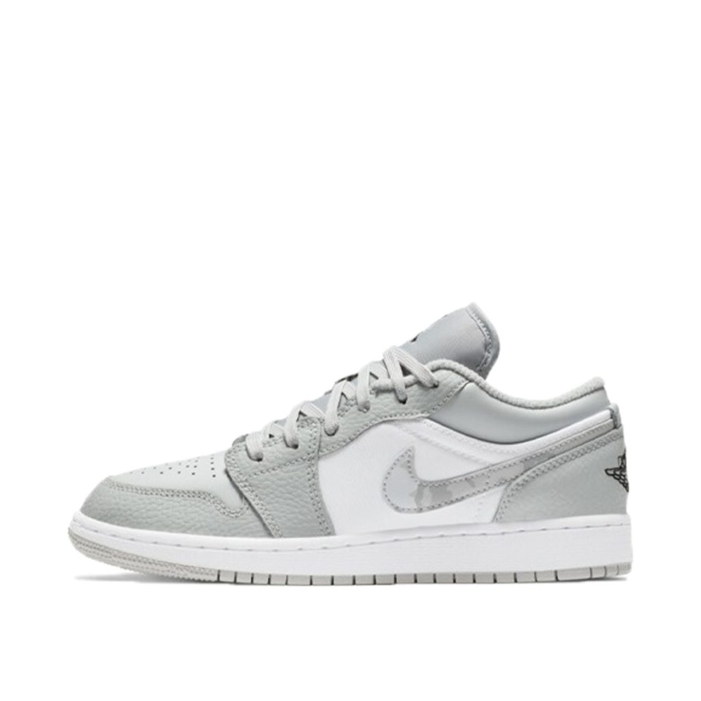 Air Jordan 1 Low Grey Camo (GS) (2020) (DD3234-100)