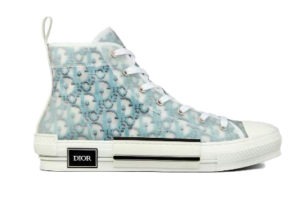 Dior B23 High Top Blue Oblique Pixel White/Blue/Black (3SH118YTG H165)