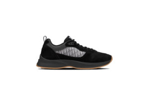 Dior B25 Runner Black Oblique Suede Black/Gum (3SN259YXY_H960)