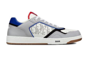 Dior B27 Low Top Oblique Galaxy Grey/White/Blue (3SN272ZIJ H865 T51)