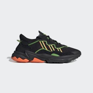 adidas Ozweego Black Orange Green Core Black/Solar Green/Hi-Res Coral (EE5696)