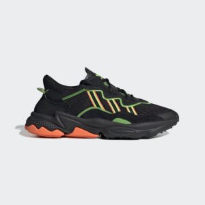 adidas  Ozweego Black Orange Green Core Black/Solar Green/Hi-Res Coral (EE5696)