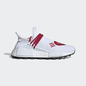 Adidas x Human Made NMD Hu White Red (2019) (EF7223)