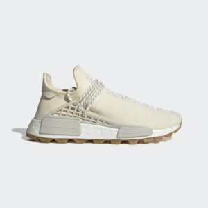 adidas NMD Hu Trail Pharrell Now Is Her Time Cream White Cream White/Raw White/Gum Three (EG7737)