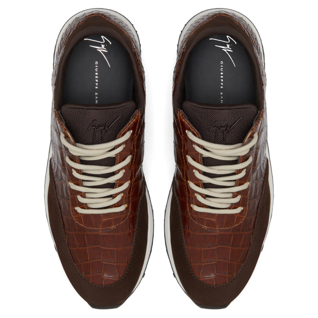 Giuseppe Zanotti JIMI RUNNING Low Top Brown (22434) (4)