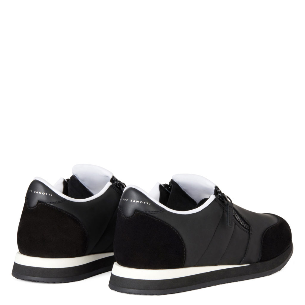 Giuseppe Zanotti JIMI ZIP Low Top Sneakers Black (81790) (3)