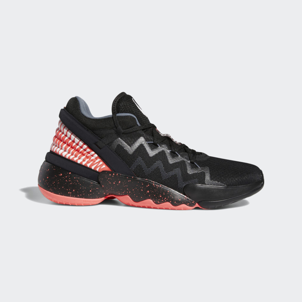 Adidas D.O.N. Issue #2 Venom Core Black / Signal Pink / Cloud White (FV8960)