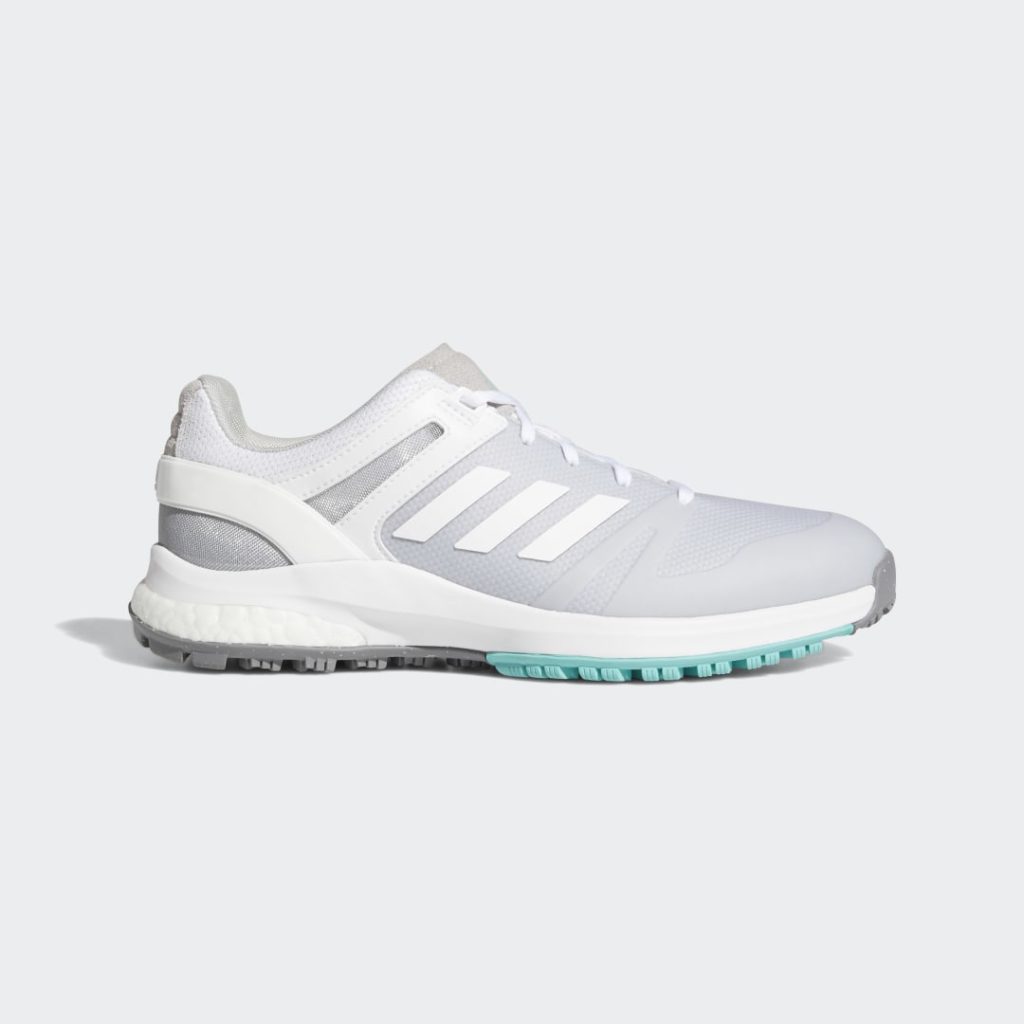 Adidas EQT Spikeless Golf Shoes Cloud White / Cloud White / Acid Mint (FW6295)