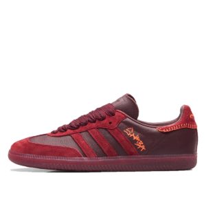 adidas  Samba Jonah Hill Burgundy Burgundy/Burgundy/Burgundy (FW7456)