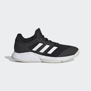 Adidas Court Team Bounce Indoor Core Black / Cloud White / Silver Metallic (FX1804)