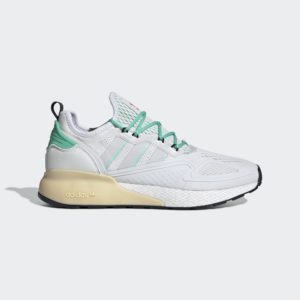 adidas  ZX 2K Boost Grey One Hi-Res Green Crystal White/Grey One/Hi-Res Green (FX4172)