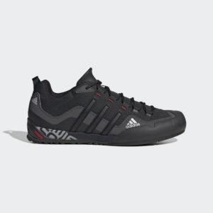 Adidas Terrex Swift Solo Approach Grey Six / Core Black / Scarlet (FX9323)