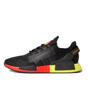 adidas  NMD R1 V2 United By Sneakers Munich Black/Carbon/Solar Red (FY1161)