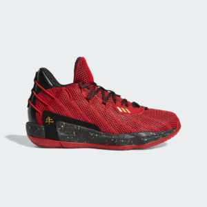 Adidas Dame 7 CNY Scarlet / Gold Metallic / Core Black (FY3442)