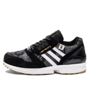 Adidas ZX 8000 Bape Undefeated Black (2020) (FY8852)