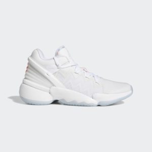 Adidas Donovan Mitchell D.O.N. Issue #2 Cloud White / Solar Red / Cloud White (FZ1395)