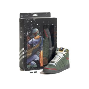 adidas  Top Ten Hi Star Wars Boba Fett Trace Green/Trace Green/Scarlet (FZ3465)