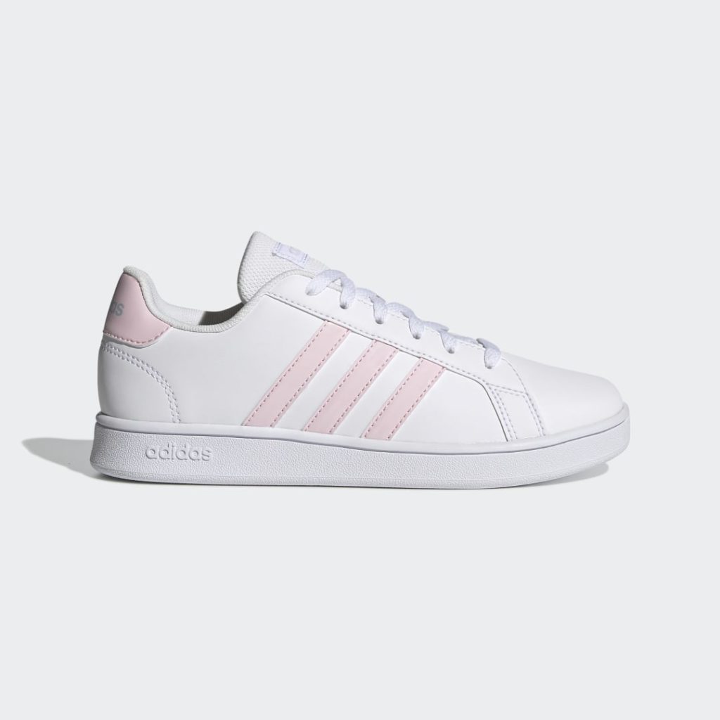 Adidas Grand Court Cloud White / Clear Pink / Halo Blue (FZ3535)