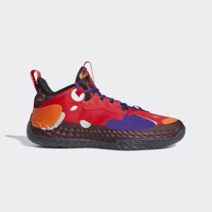 Adidas Harden Vol. 5 Futurenatural Scarlet / Core Black / Orange (G55811)