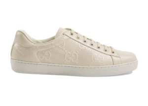 Gucci  Ace Embossed GG Ivory (_625787 1XK10 9022)