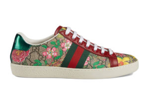 Gucci Ace Red GG Supreme (W) Beige (_433900 HT520 8490)