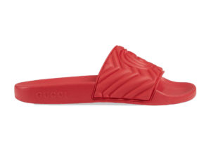 Gucci Slide Matelasse Red (W) Red (602067 JD600 6639)