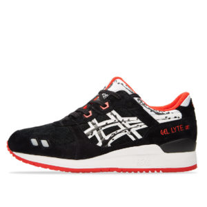 ASICS  Gel-Lyte III Titolo “Papercut” Black/Red-White (H50VK-9001)