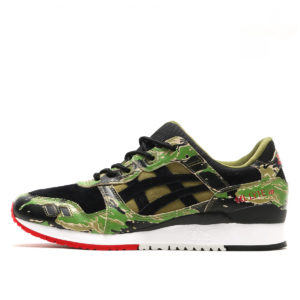 ASICS  Gel-Lyte III Atmos Green Camo Black/Green-Red (HK724-8890)