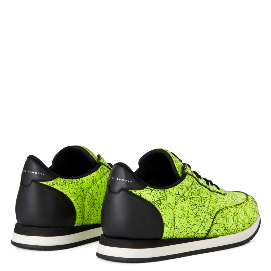 Giuseppe Zanotti JIMI RUNNING Low Top Sneakers Yellow (81281) (3)