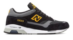 New Balance 1500 Black Yellow (Made in England) (2016) (M1500BY)