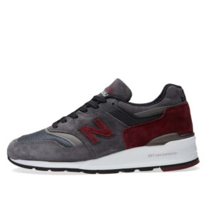 New Balance  997 Connoisseur Guitar Grey Burgundy Lead/Burgundy (M997CCF)