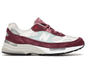 New Balance 992 Kith Kithmas Burgundy White Burgundy/White/Teal (M992KB)