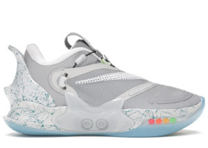 Nike  Adapt BB 2.0 Mag (Other Countries Charger) Wolf Grey/White-Light Aqua (CV2441-003/CV2444-003)