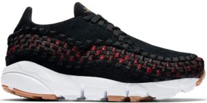 Nike  Air Footscape Woven N7 2017 (W) Black/Black-University Red-Gum Medium Brown (AA0508-001)