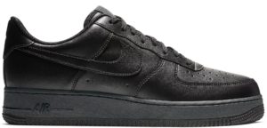 Nike Air Force 1 Flyleather Black Black/Black-Black (BV1391-001)