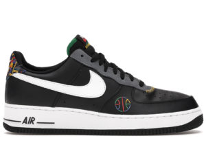 Nike Air Force 1 Low Live Together, Play Together (Peace) Black/White-Dark Grey-University Gold (DC1483-001)