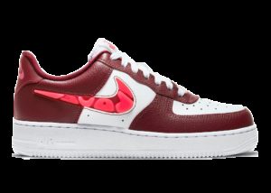 Nike  Air Force 1 Low Love for All (W) White/Dark Red-Red (CV8482-600)