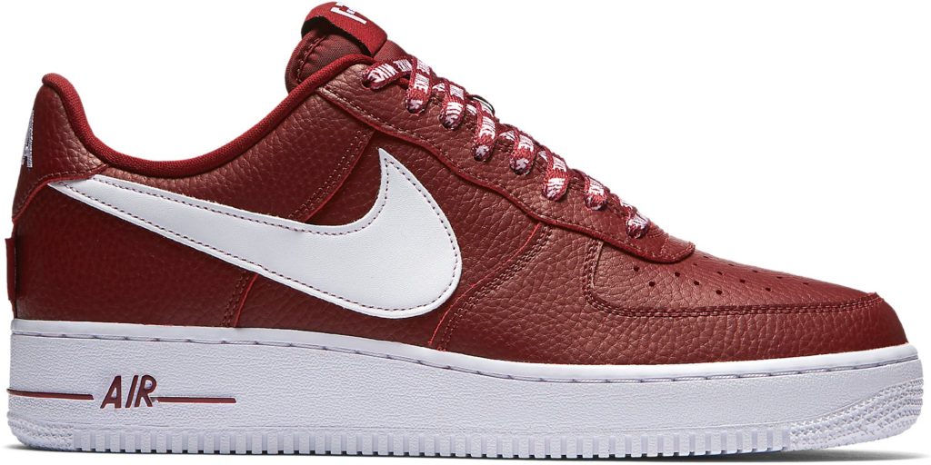 Nike Air Force 1 Low NBA Team Red Team Red/White (823511-605)