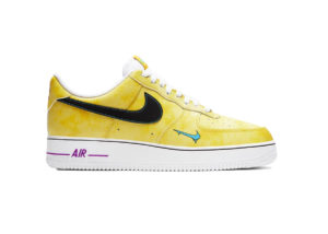 Nike Air Force 1 Low Peace, Love & Basketball Speed Yellow/Black-Laser Blue-White (DC1416-700)