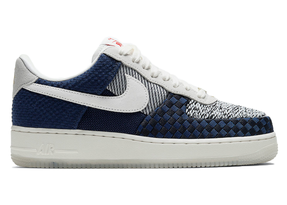 Nike Air Force 1 Low 07 LV Sashiko (W) Navy/Sail/Navy (DD5401-492)