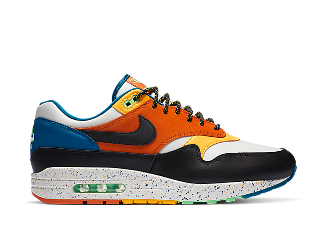 Nike Air Max 1 Multi Mix White/Black-Rust-Blue (CZ8140-001)