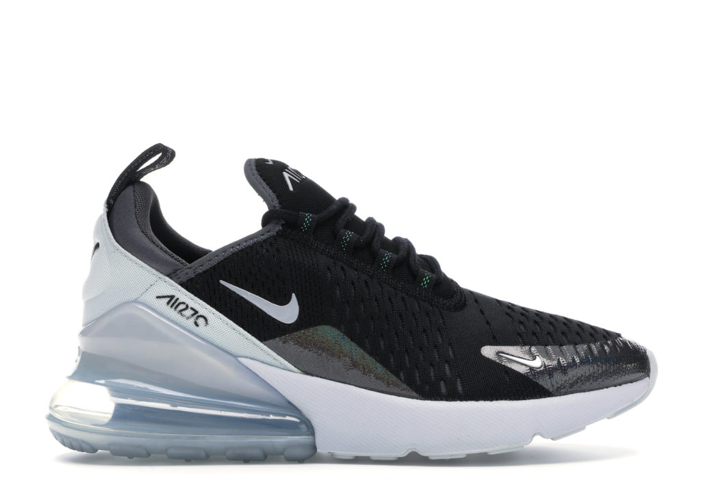 Nike Air Max 270 Y2K (GS) Black/Metallic Silver-Dark Grey-Pure Platinum (BQ9240-001)