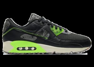 Nike Air Max 90 M2Z2 Black Electric Green Black/Electric Green-Smoke Grey-Light Bone (DD0383-001)
