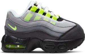 Nike Air Max 95 OG Neon 2020 (TD) Black/Neon Yellow-Light Graphite (CZ0949-001)